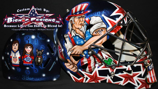 Ryan Miller's Olympic Mask Unveiled